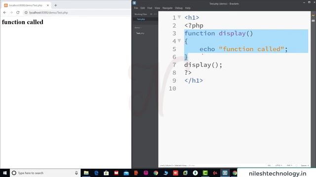 PHP Function Tutorial | 2020
