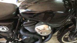 Honda VRX 400. Звук стокового выхлопа без флейт