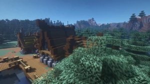 Обновил ДЕРЕВНЮ в МАЙНКРАФТ?! | Деревня ВИКИНГОВ В МАЙНКРАФТ 1.16 | Майнкрафт СТРОИТЕЛЬСТВО