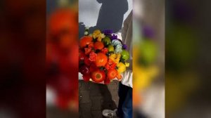 Regenbogenstrauß / Rainbowbouquet / Радужный букет