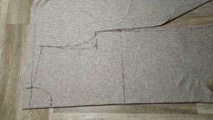 Простое построение водолазки. Основа для водолазки.