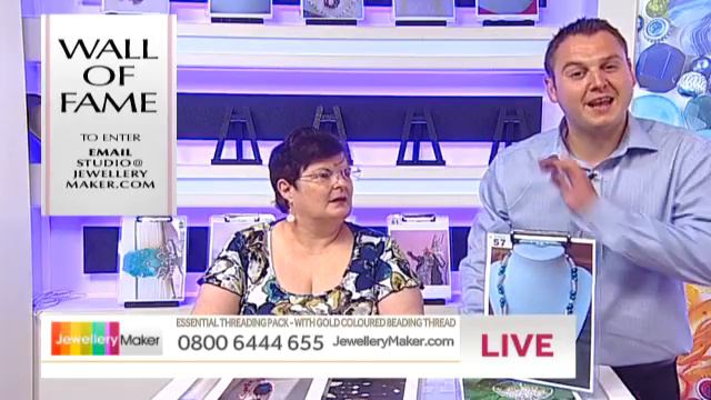 How To Make Gemstone Jewellery - JewelleryMaker LIVE (AM) 08/08/2014 смотреть онлайн