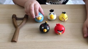Энгри бердс распаковка набора машимс | Игрушки Энгри Бердс | Angry Birds Mashems | Angry Birds Toys
