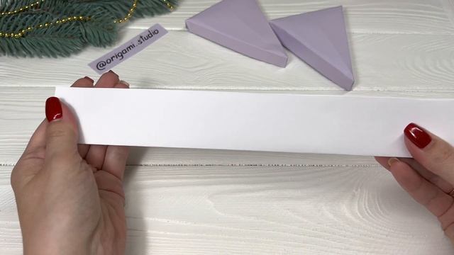 Origami Cake Slice Box Tutorial DIY Оригами Торт из бумаги