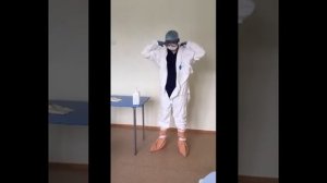 Как одевать защитный костюм