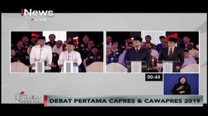 [FULL] Debat Pertama Capres dan Cawapres Pemilu 2019 - Part 05