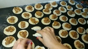 Пельмени по-кавказски! ? Душпяре/Курзе!? Очень вкусные пельмени с мясом! ? Dumplings!?