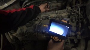 Kia Sportage 2016г.в. Эндоскопия катализатора.