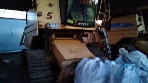 Зерноуборочный комбайн New holland TS 56 экспресс-обзор от Михаила Рудеева