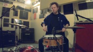 Marco Quarantotto plays KORA Custom Drums // Handcrafted 13” x 5.3” Olive Stave Shell Snare Drum