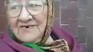 Бабушка зачитала стих про черта