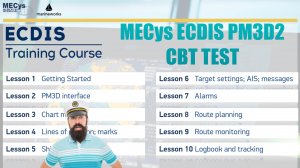 100% - MECys ECDIS PM3D2 CBT, прохожу тест