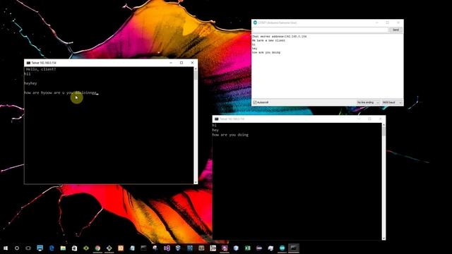 Arduino web chat server смотреть онлайн