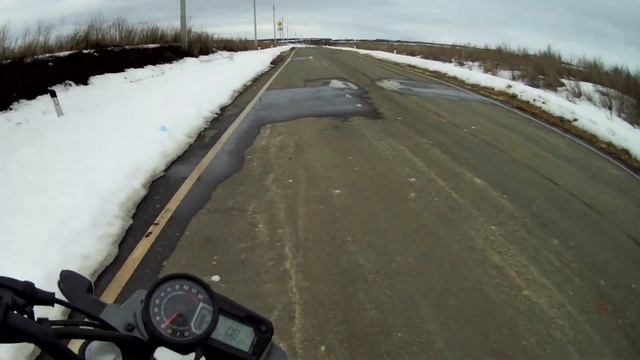 Покатушка на stels flame 200 в марте. смотреть онлайн