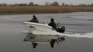 Пеликан 310 + Suzuki 15, 4 такта