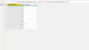 Add Leading Zeros to a Number in Power BI Using Power Query