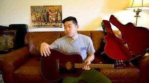 1973 Guild D-25M "Cherry" | QUALITY & AFFORDABLE Vintage Acoustic Guitar