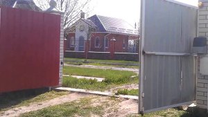 Распашные ворота автоматические