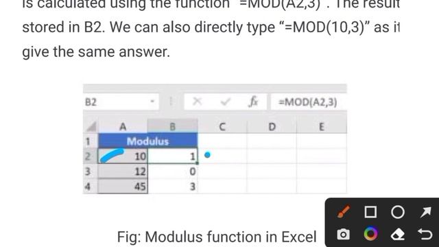 Excel Formula & Function || excel Formulas - Sum, Average, Count, Subtotal, Modulus, Power, Ceiling