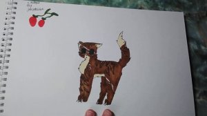 Мои рисунки котов воителей. Принемаю заказы.