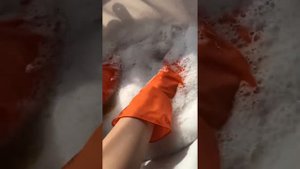 ASMR🎧🛁sponges, washing powder🙃ASMR губки,стиральный порошок👖