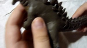 Годзилла 2014 из пластилина