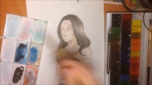 // Мой любимый герой для Vera Artlover // Watercolor Speedpaint|#11"WONDER WOMAN"