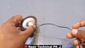 Connect Speaker Wire to AUX | Speaker contact to mobile | No amplifier