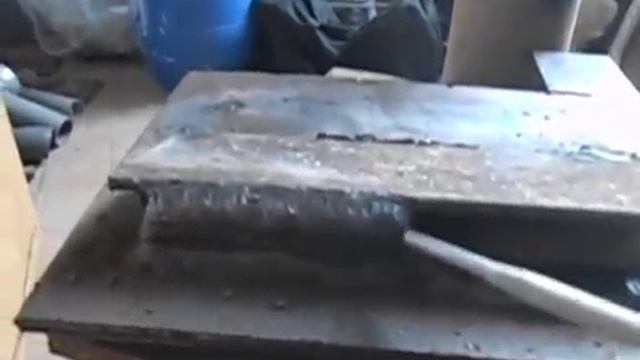 Сварка пластин внахлест с очень большим зазором.mp4 смотреть онлайн