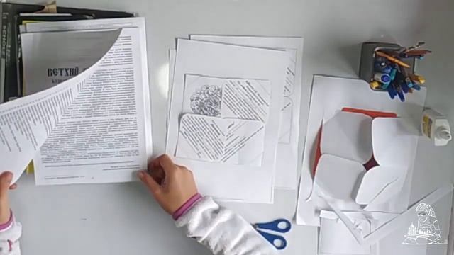 Православная поделка. Сотворение невидимого мира (по конспекту Захаровой Л.А.)