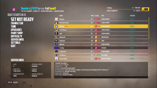 Slushie's Sunday Streaming Shenanigans #1 | Wreckfest