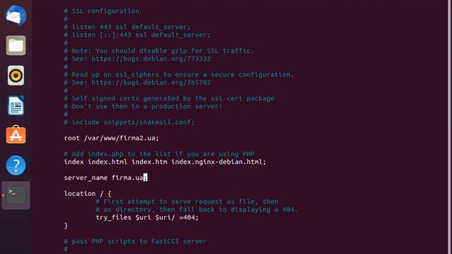 Публикация нескольких web-сайтов на web-сервере NGINX под Linux Ubuntu смотреть онлайн