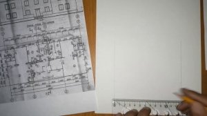 Строительная графика. 5 урок. Построение плана здания