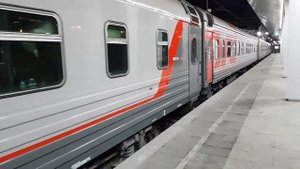 Отправление поезда 082В Белгород - Санкт-Петербург  со станции Восточный вокзал(мск)