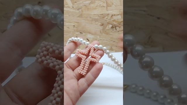 Обзор на все мои ожерелья из бисера ✨