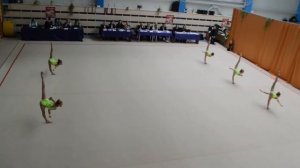 ХУДОЖЕСТВЕННАЯ ГИМНАСТИКА ГРУППОВЫЕ БП команда УСиТ МИНСК 1-е м 28 10 16 БП