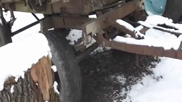 Обзор прицепа 2ПТС 4 транспортировка