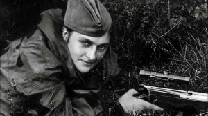 Фонозапись выступления Героя Советского Союза Людмилы Михайловны Павличенко