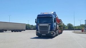 Перевозка комбайнов для уборки в Белгородскую область.