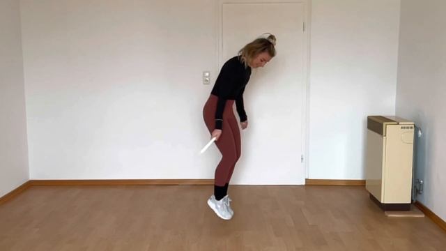 TRICKy TUESDAY Part 68 - LEARN JUMP ROPE BACKWARDS CL into a cool CATCH  SLOW MOTION