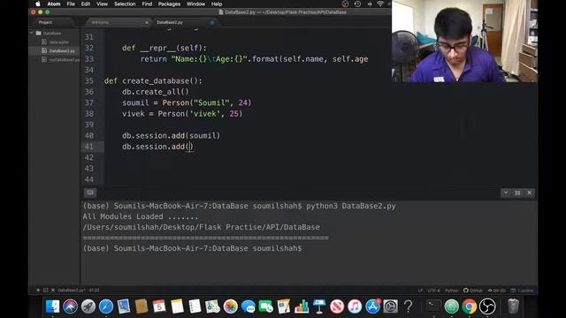 Getting started with SQLAlchemy Database Python Part 2 смотреть онлайн