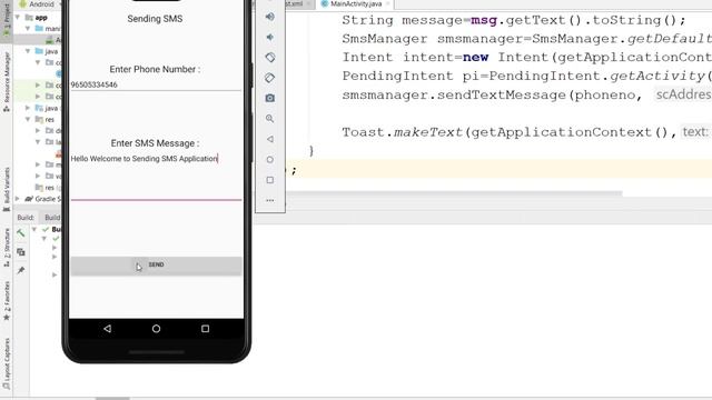 Sending and Receiving SMS in Android смотреть онлайн