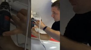 Установка видеокамеры цилиндрической на коробку KadrON