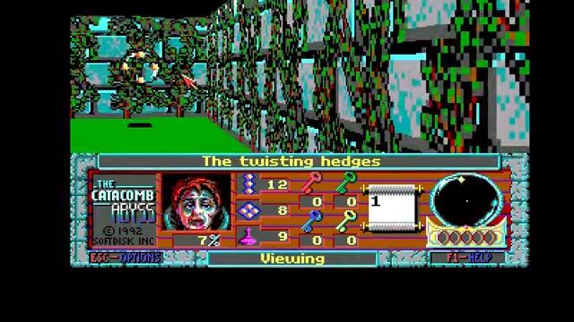 Catacomb Abyss Amiga with sound смотреть онлайн