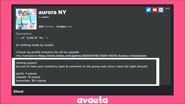 How To own a SUCCESSFUL Clothing Group | Roblox 2020 смотреть онлайн