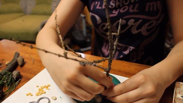 Поделки из природного материала смотреть онлайн