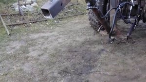 самодельный трактор т 25. с самодельным подьемным краном homemade tractor t 25.with a homemade cran