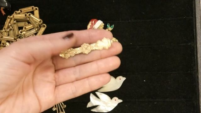 7. Распаковка посылки с винтажной бижутерией