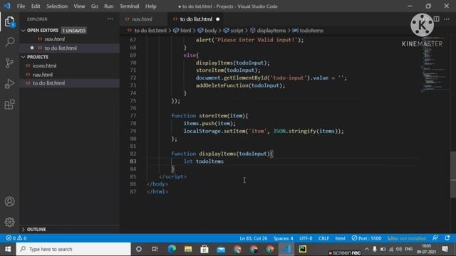 To Do List With Html, CSS, JavaScript || D. CoDeS || #code #coding #css #html #javascript
