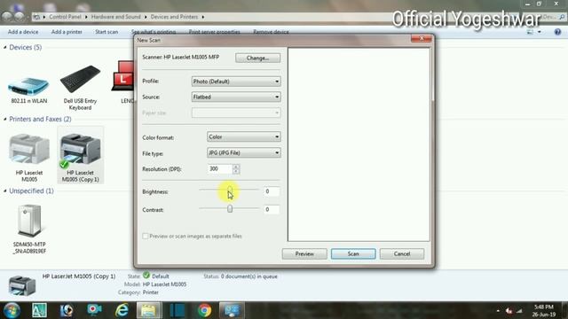 How To Scan Document From Printer To Computer In Hindi | Document Ko Scan Kaise Kare смотреть онлайн